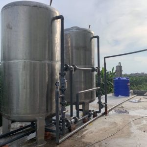 Hệ thống xử lý nước giếng khoan Công nghiệp 35m3/h tại Hưng Yên